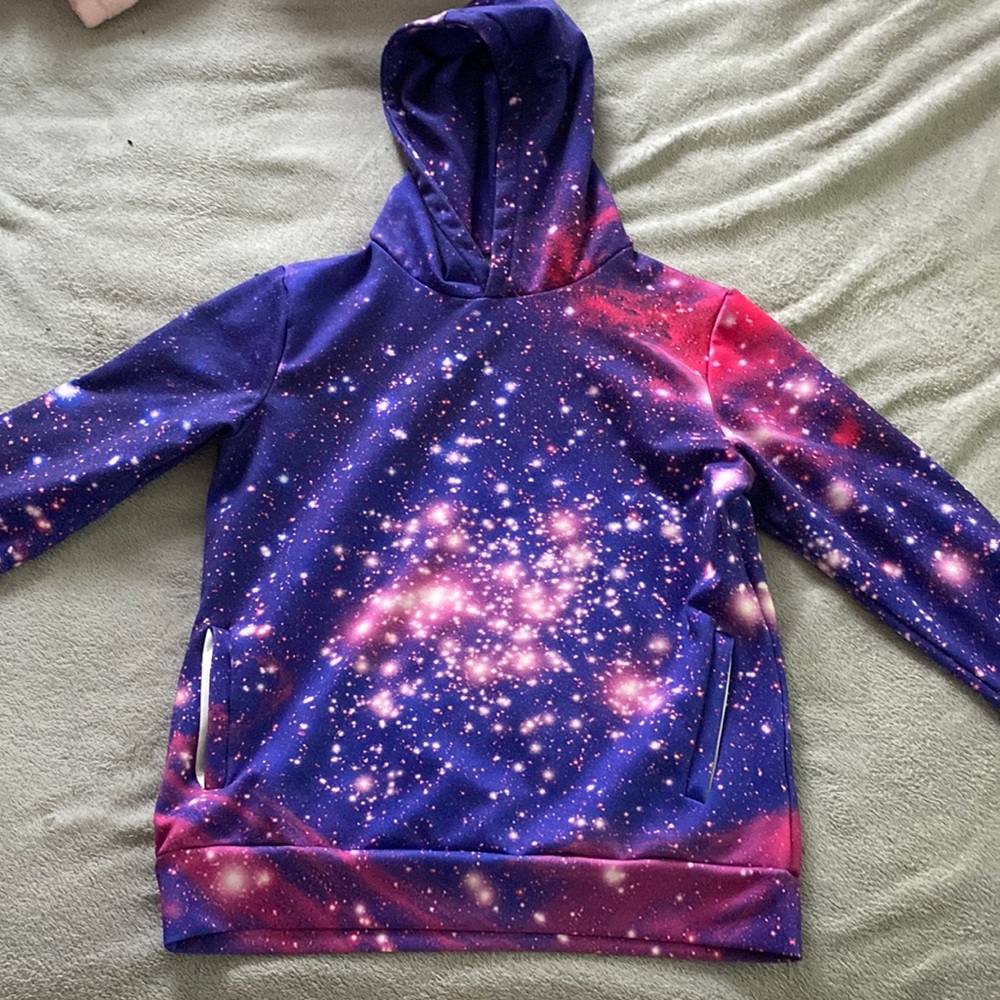 galaxy sweatshirt